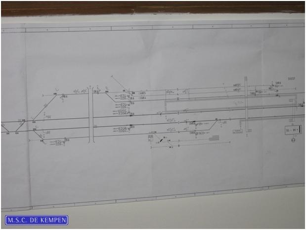 Origineel plan station NMBS