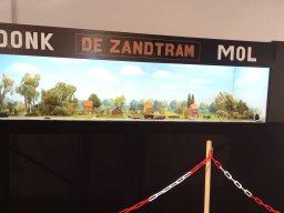 Expo de zandtram in Mol